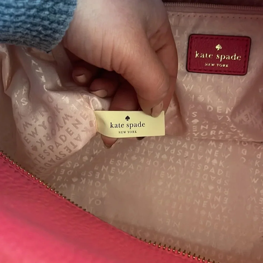KATE SPADE - Maisie pink satchel -EUC